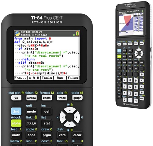 Rekenmachine TI-84 Plus CE-T Python Edition 1 Stuk-3