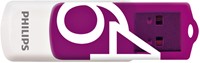 USB stick 2.0 Philips Vivid USB-A 64GB paars 1 Stuk-2