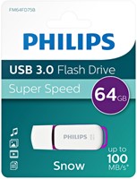USB stick 3.0 Philips Snow USB-A 64GB paars 1 Stuk-3