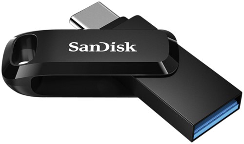 USB stick 3.1 USB C Sandisk Ultra Dual Dr Go 128GB 1 Stuk-3