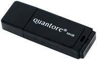 Usb-stick Quantore 16gb 2.0 zwart 1 Stuk