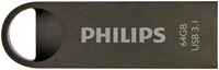 USB stick 3.1 Philips Moon Space Grey 64GB 1 Stuk
