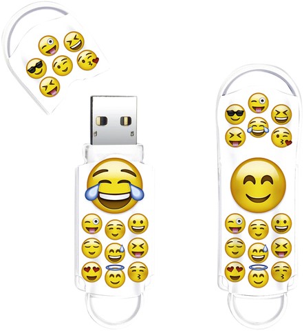 USB stick 2.0 Integral 64GB Emoji 1 Stuk