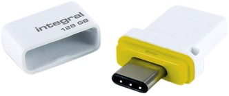 USB stick Integral 3.0 USB C Fusion Dual 128GB 1 Stuk