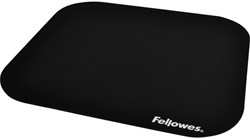 Muismat Fellowes standaard 220x228x4mm zwart 1 Stuk