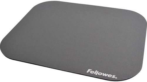 Muismat Fellowes standaard 220x228x4mm grijs 1 Stuk
