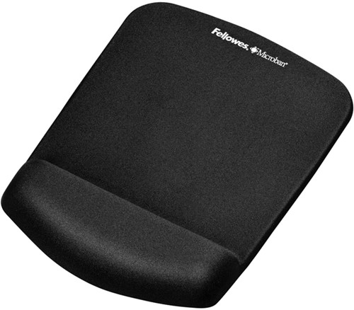 Muismatpolssteun Fellowes Plush Touch zwart 1 Stuk