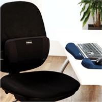 Muismatpolssteun Fellowes Plush Touch blauw 1 Stuk-2
