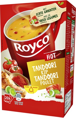 Soep Royco kip tandoori 20 zakjes 20 Zak