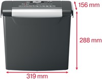 Papiervernietiger Rexel Momentum S206 6mm 1 Stuk-3