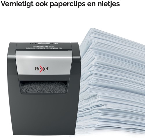 Papiervernietiger Rexel Momentum X406 4x28mm 1 Stuk-11