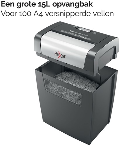 Papiervernietiger Rexel Momentum X308 5x42mm 1 Stuk-13