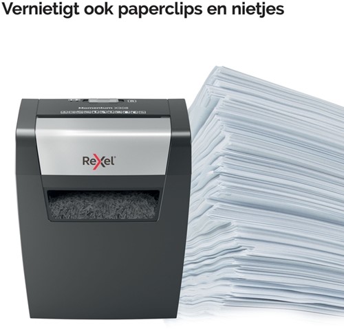 Papiervernietiger Rexel Momentum X308 5x42mm 1 Stuk-14