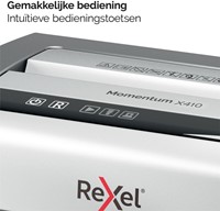Papiervernietiger Rexel Momentum X410 4x28mm 1 Stuk-9