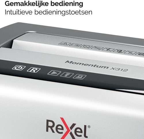 Papiervernietiger Rexel Momentum X312 5x42mm 1 Stuk-9