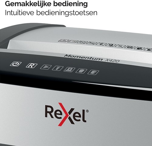 Papiervernietiger Rexel Momentum X420 4x40mm 1 Stuk-8