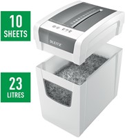 Papiervernietiger Leitz IQ Slim Home Office 4x28mm 1 Stuk-6
