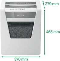 Papiervernietiger Leitz IQ Office 2x15mm 1 Stuk-6