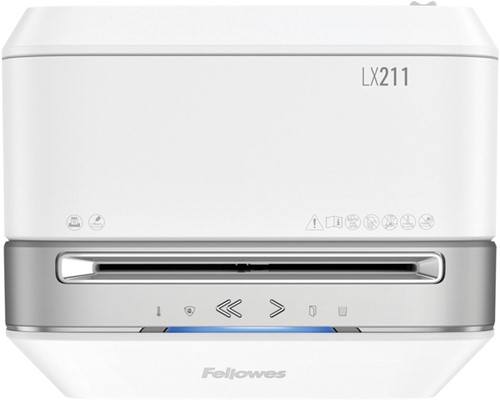 Papiervernietiger Fellowes LX211 2x12mm wit 1 Stuk-2