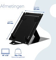 Laptopstandaard R-Go Riser DUO 1 Stuk-2