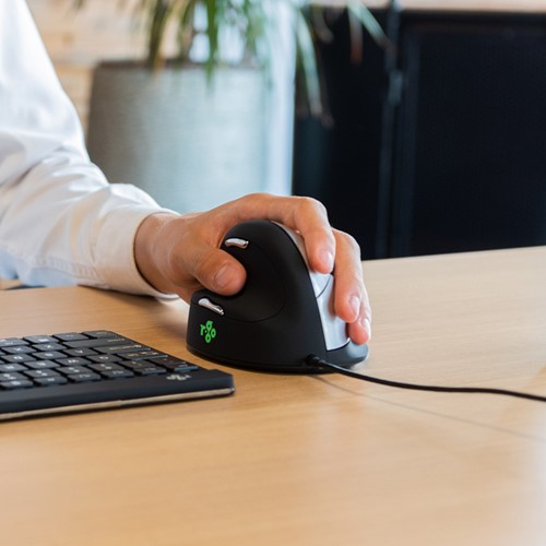 Ergonomisch muis R-Go HE Break Draad Links M 1 Stuk-3
