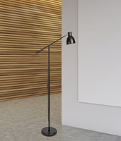 Vloerlamp MAUL Finja hg 138cm arm 30cm zwart 1 Stuk-2
