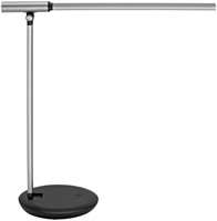 Bureaulamp MAUL Rubia met USB poort zilvergrijs 1 Stuk