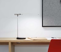 Bureaulamp MAUL Rubia met USB poort zilvergrijs 1 Stuk-2