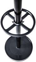 Kapstok MAUL Nubis stnd 176cm 20 haken zw RAL9004 1 Stuk-3