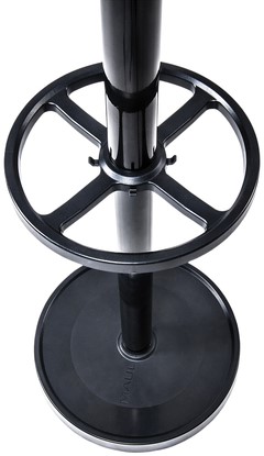 Kapstok MAUL Nubis stnd 176cm 20 haken zw RAL9004 1 Stuk-3