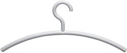 Kledinghanger MAUL acryl 460X190mm wit 5 stuks 5 Stuk