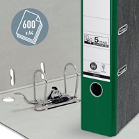 Ordner Leitz 1080 180° 80mm karton A4 groen 1 Stuk-2