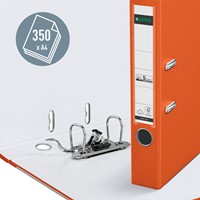 Ordner Leitz 1015 180° 50mm PP A4 oranje 1 Stuk-1