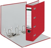 Giro bank ordner Leitz A4 dubb mech 80mm PP rd 1 Stuk