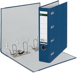Giro bank ordner Leitz A4 dubb mech 80mm PP bl 1 Stuk