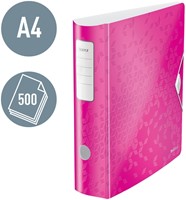 Ordner Leitz WOW active 180° 80mm PP A4 roze 1 Stuk-4