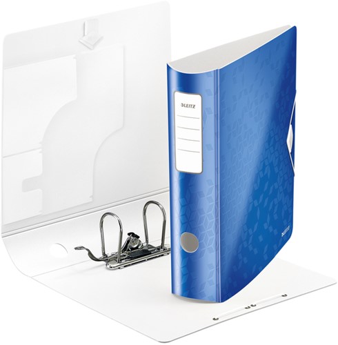 Ordner Leitz WOW active 180° 80mm PP A4 blauw 1 Stuk