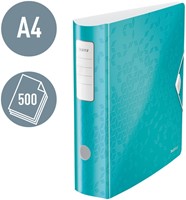 Ordner Leitz WOW active 180° 80mm PP A4 ijsblauw 1 Stuk-2