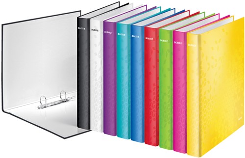 Ringband Leitz WOW A4 maxi 2-rings D-mech 40mm bl 1 Stuk-3