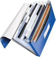Projectmap Leitz WOW voor A4 6 vaks PP blauw 1 Stuk-2