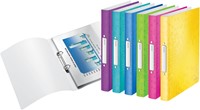 Ringband Leitz WOW A4 2-rings O-mech 32mm PP roze 1 Stuk-2