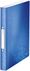 Ringband Leitz WOW A4 2-rings O-mech 32mm PP blauw 1 Stuk