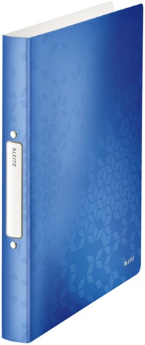 Ringband Leitz WOW A4 2-rings O-mech 32mm PP blauw 1 Stuk
