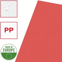 L-map Esselte standaard A4 0.11mm PP rood 100 Stuk-6