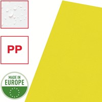 L-map Esselte standaard A4 0.11mm PP geel 100 Stuk-2