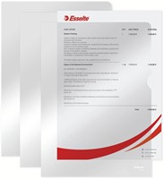 L-map Esselte standaard copy safe PP A4 glashelder 100 Stuk-1