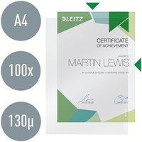 L-map Leitz Premium PP A4 transparant 100 Stuk-4