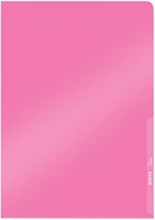 L-map Leitz Premium copy safe PVC A4 rood 100 Stuk