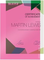 L-map Leitz Premium copy safe PVC A4 rood 100 Stuk-1