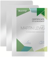 L-map Leitz Premium copy safe PVC A4 glashelder 100 Stuk-2